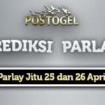 Prediksi Parlay Jitu 25 dan 26 April 2022